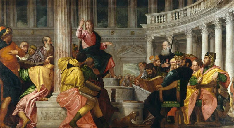 Kristus blandt lærerne - Paul Véronèse