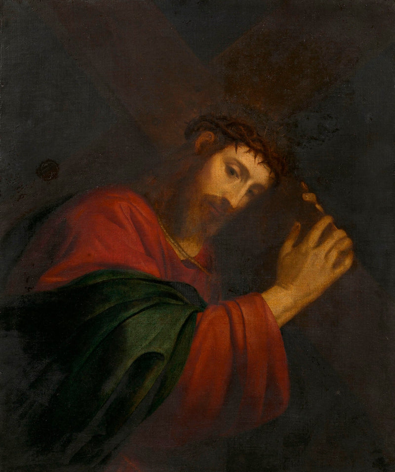 Kristus bærer korset - Andrea Sacchi