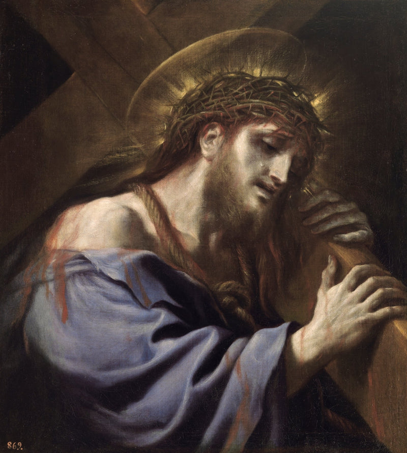 Kristus bærer korset - Luca Giordano
