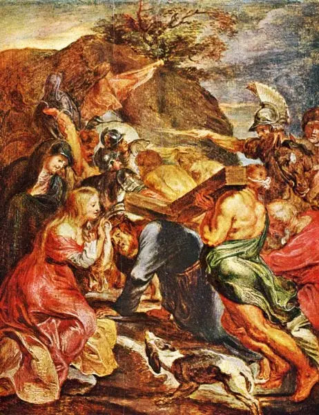 Kristus bærer korset - Peter Paul Rubens
