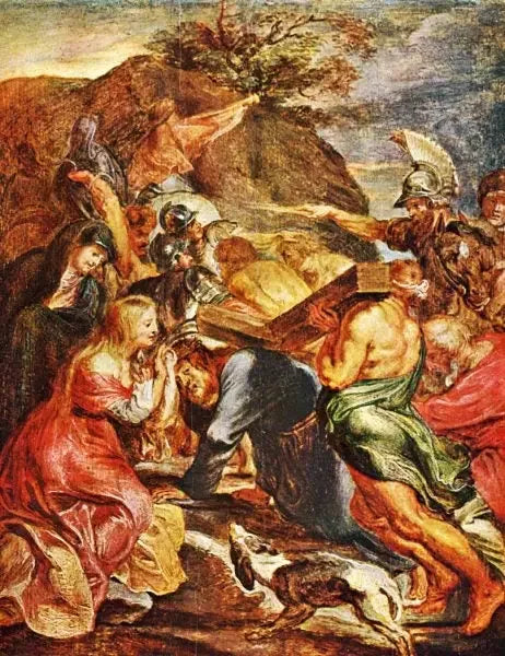 Kristus bærer korset - Peter Paul Rubens