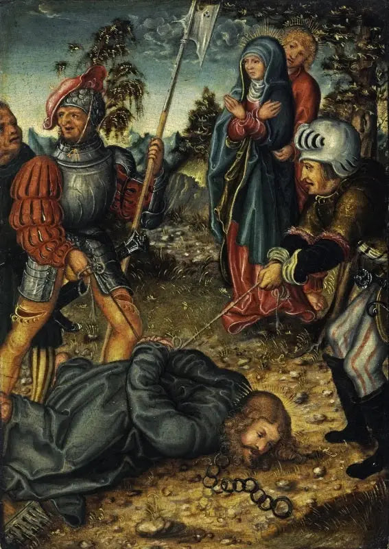 Kristus på vej til Calvarie - Lucas Cranach den Ældre
