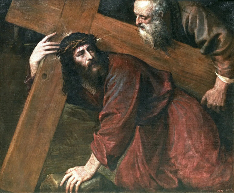 Kristus på vej til Calvarie - Titian