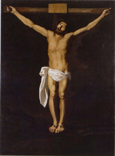 Kristus på korset - Francisco de Zurbarán
