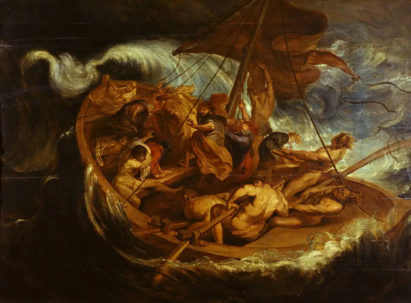 Kristus på Galilæerhavet - Peter Paul Rubens