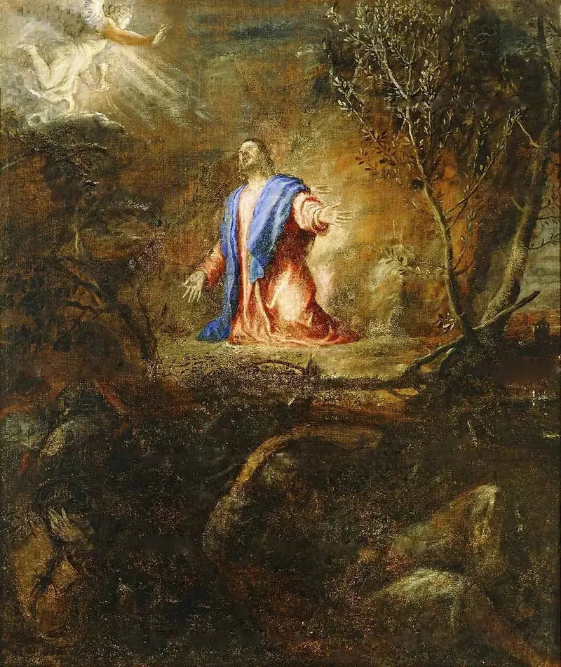 Kristus på Olivberg - Titian