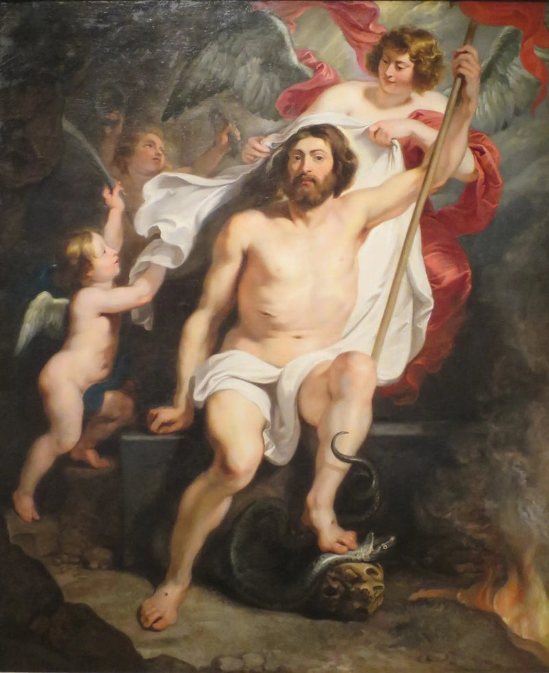 Kristus triumferende over synd og død - Peter Paul Rubens