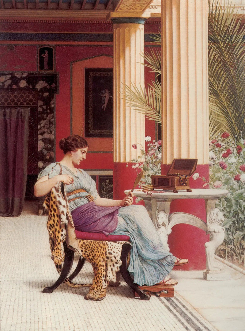 Smykkeskrin - John William Godward
