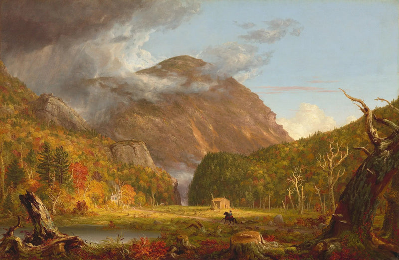 Det Hvide Bjergpas - Thomas Cole