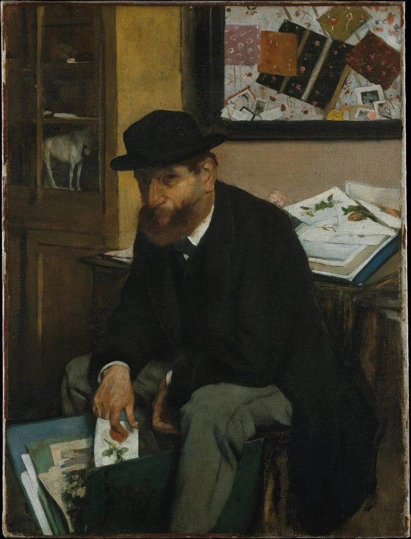 Samleren af tryk - Edgar Degas