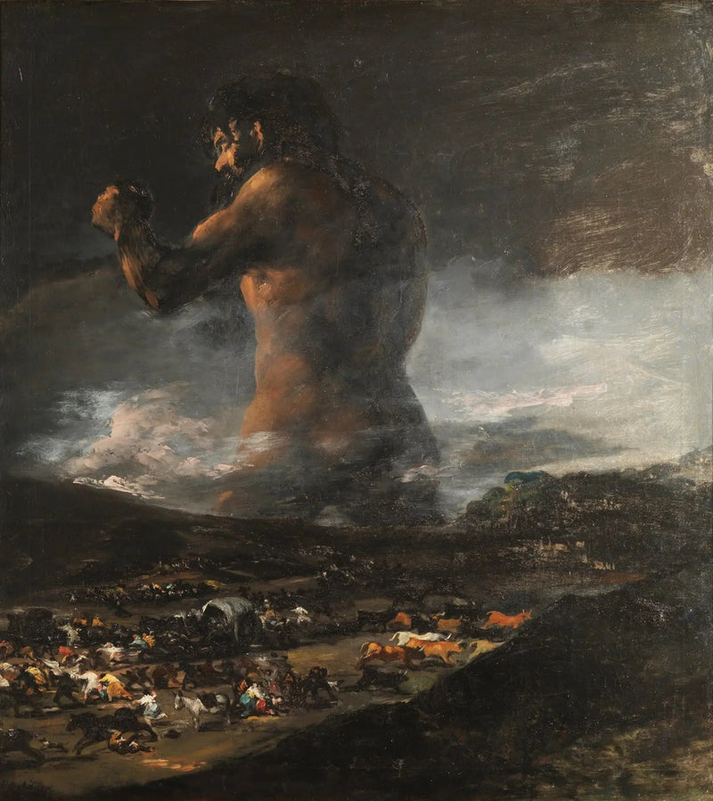 Kolossen - Francisco de Goya