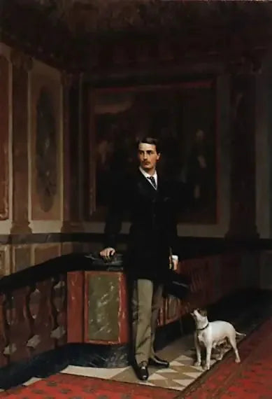 Greven af la Rouchefoucauld og hertugen af Doudeauville - Jean-Léon Gérôme
