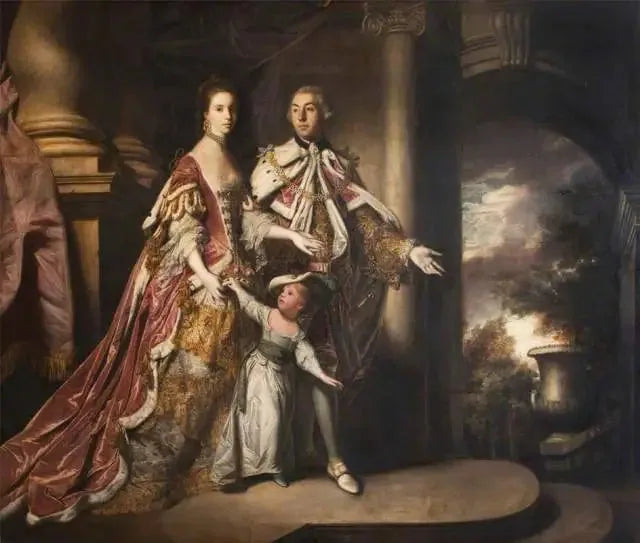 Greven og grevinden af Mexborough med deres søn, Lord Pollington (1719–1778) - Joshua Reynolds