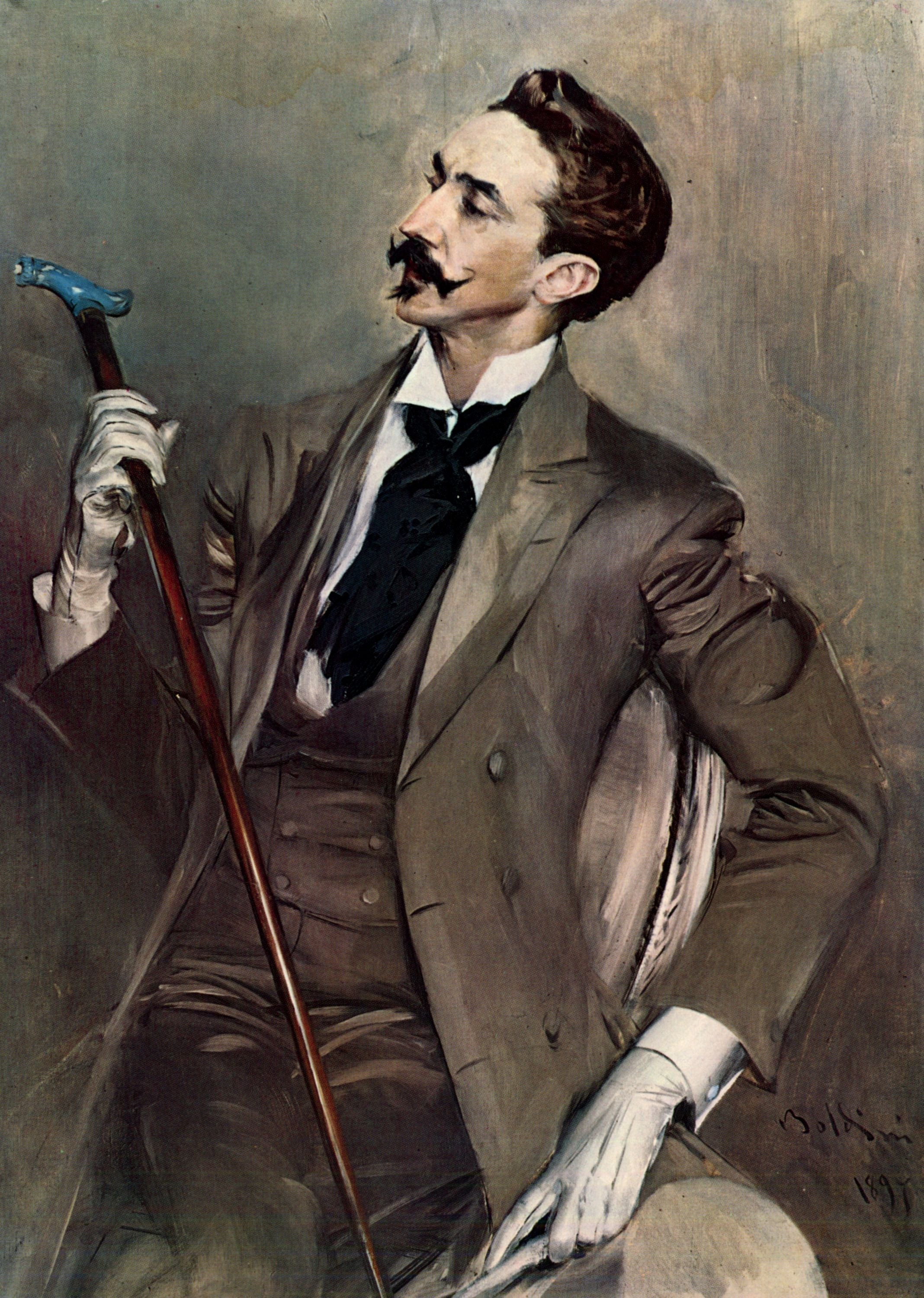 Le Comte Robert de Montesquiou - Giovanni Boldini - Alpha Reproduction