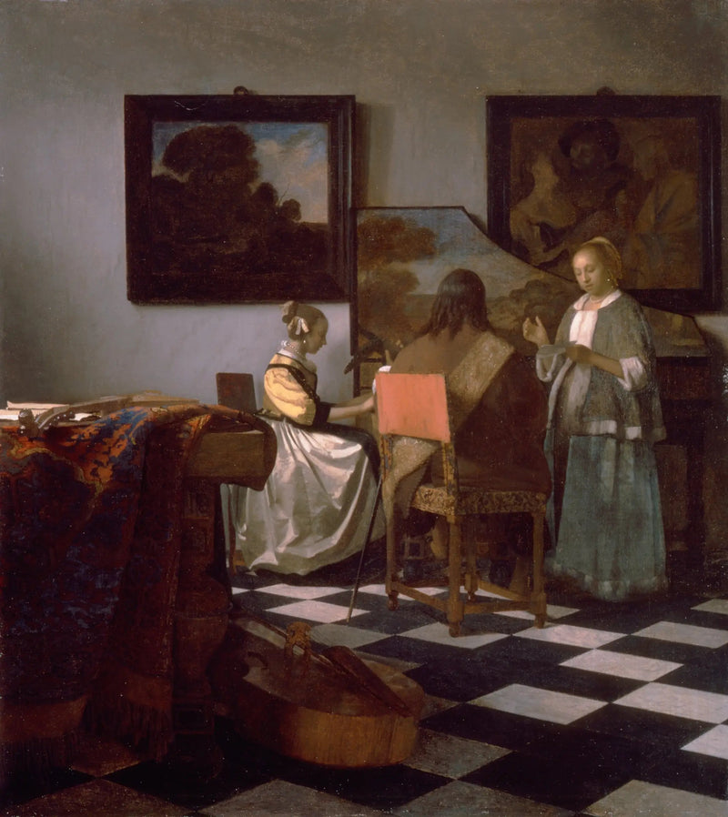 Koncerten - Johannes Vermeer
