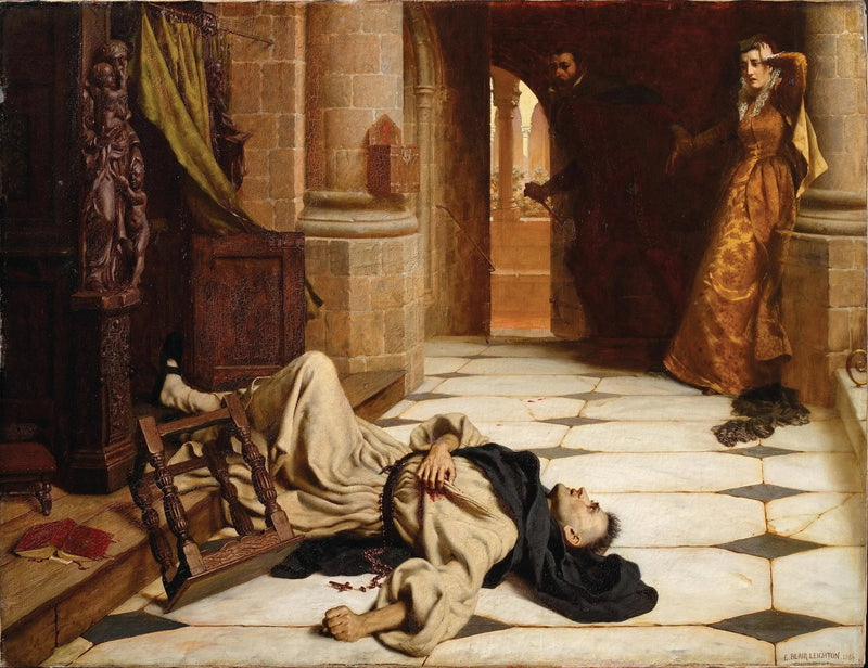 Den tilståelseskab - Edmund Blair Leighton