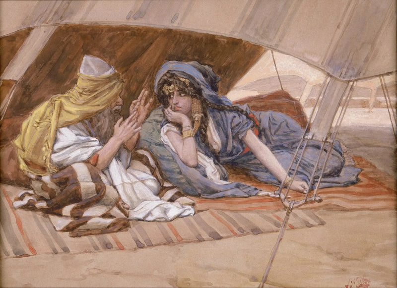 Abrams råd til Saraï - James Tissot
