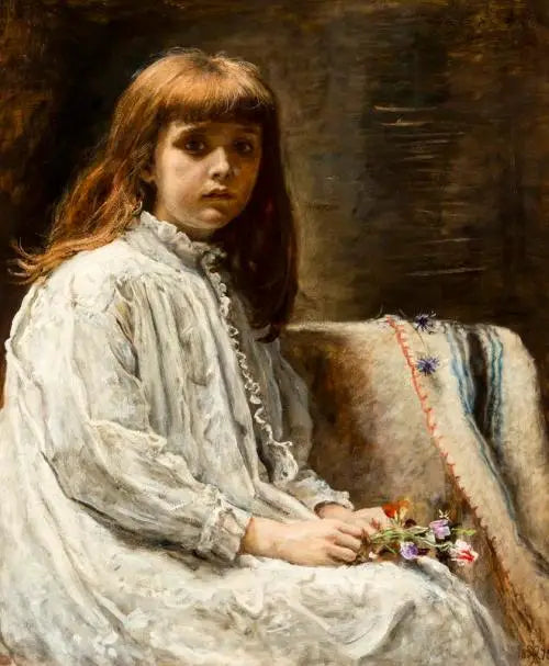 Den convalescent - John Everett Millais