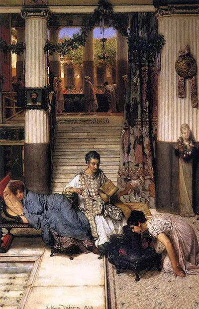 Le convalescent - Lawrence Alma-Tadema - Alpha Reproduction