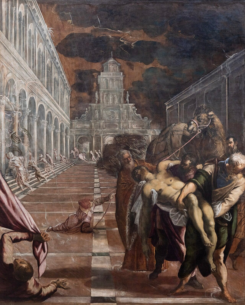 Sankt Markus' krop bragt tilbage til Venedig - Jacopo Tintoretto