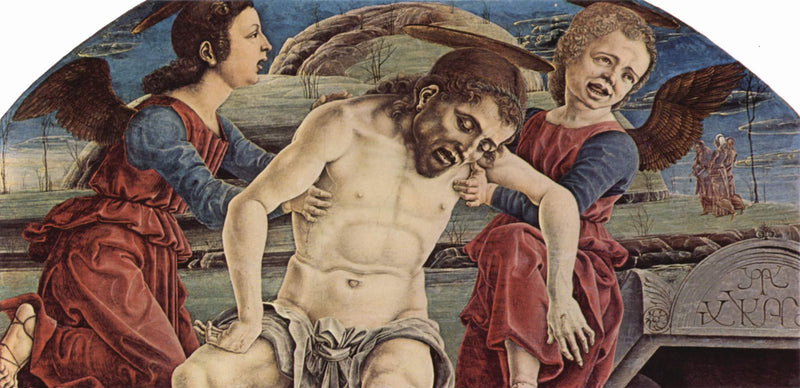 Kristi legeme båret af engle - Cosmé Tura