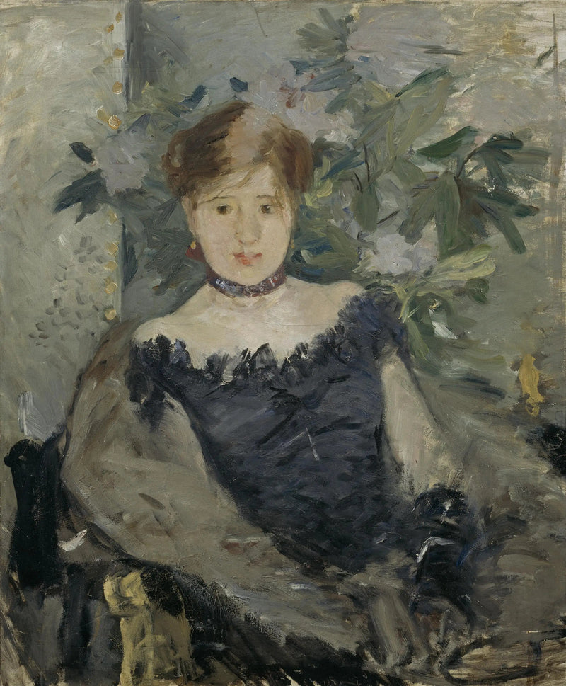 Den sorte bluse - Berthe Morisot