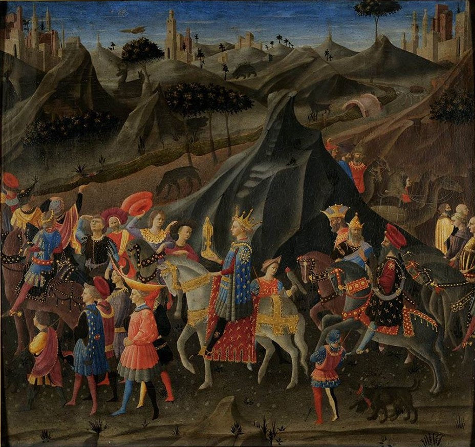 le cortège des Rois Mages - Zanobi Strozzi - Alpha Reproduction