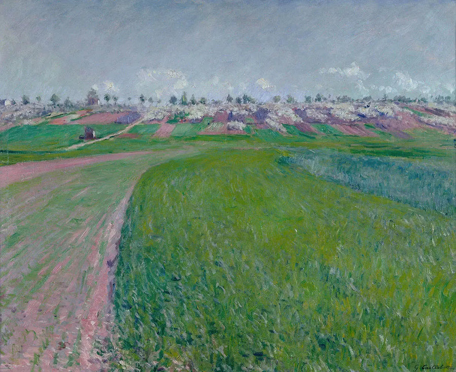 Colombes bakke - Gustave Caillebotte