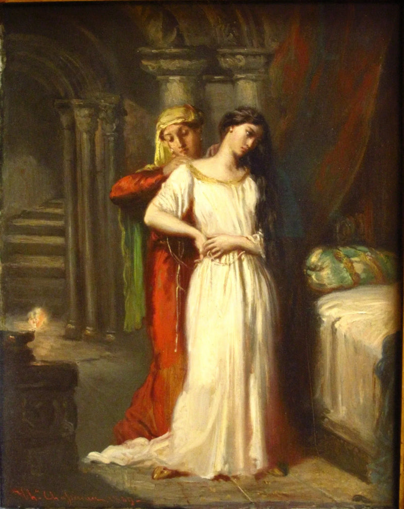 Desdémones Aftendans - Théodore Chassériau