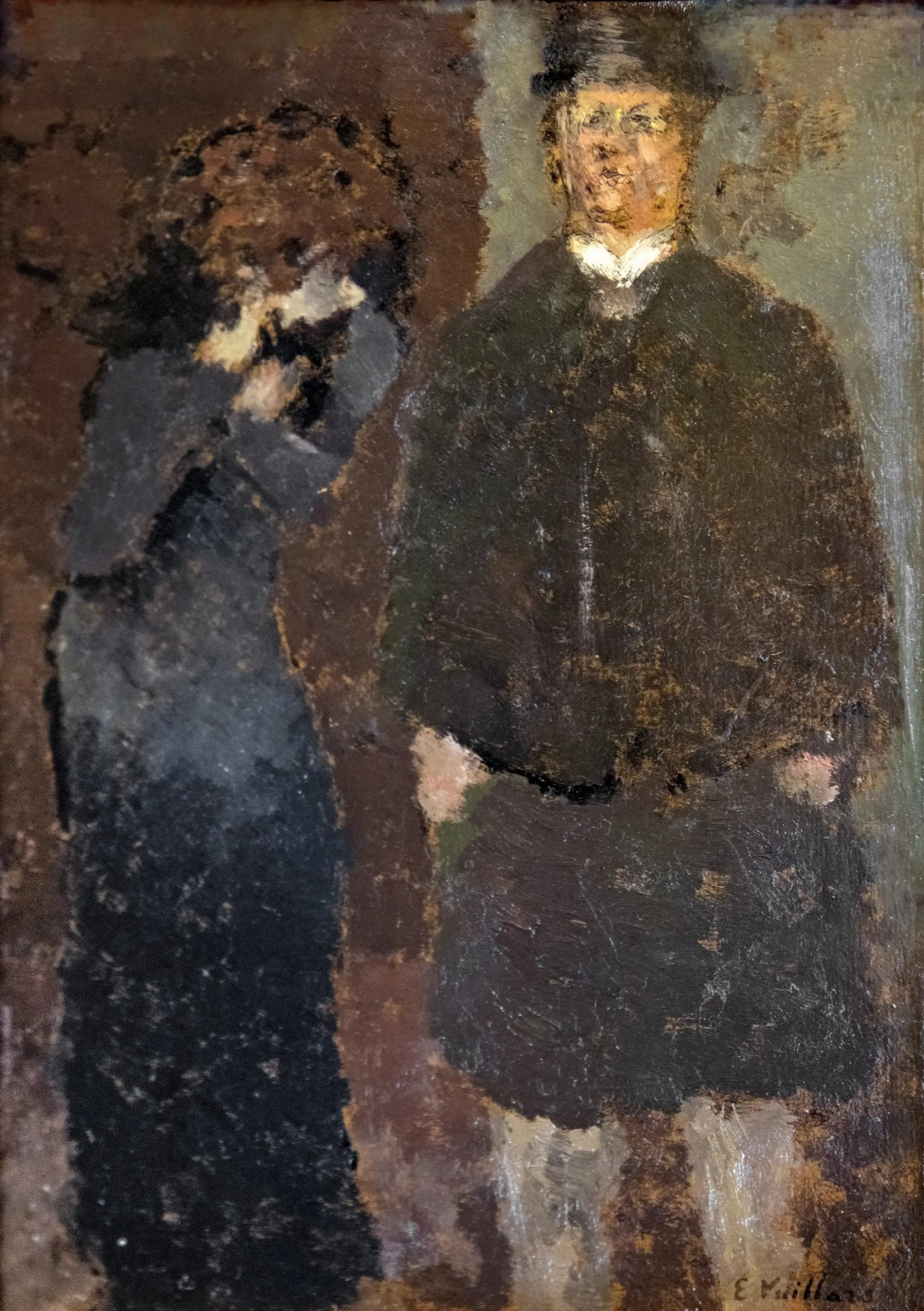 Le couple - Édouard Vuillard image 1 copie peinte à la main à l’huile
