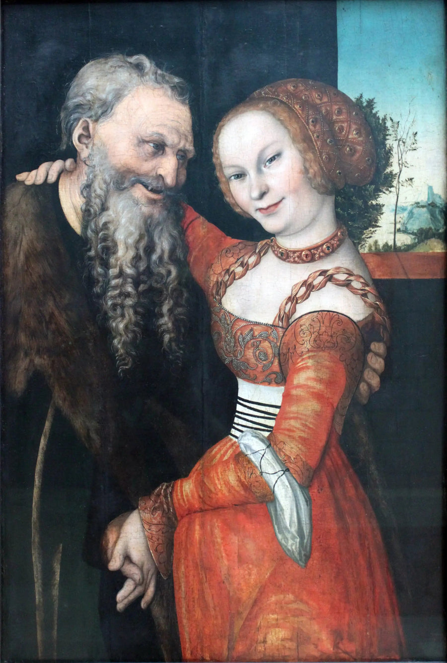 Det dårligt matchede par - Lucas Cranach den Ældre