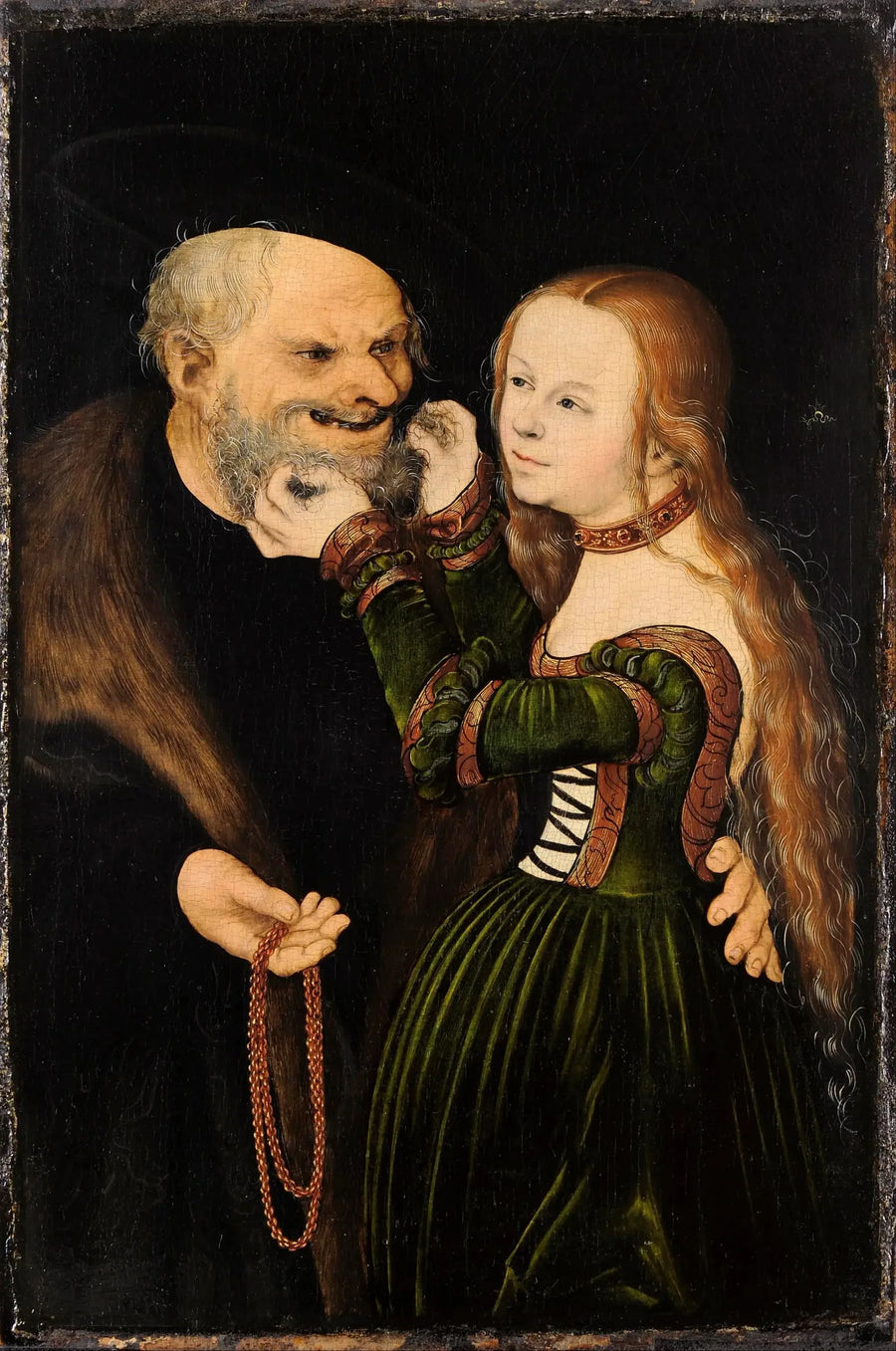 Det dårligt matchede par - Lucas Cranach den Ældre