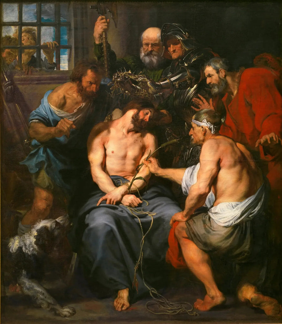 Krone af tornekrone - Antoine van Dyck
