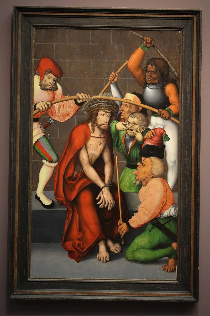 Jesu Krone med tornekrans - Lucas Cranach den Ældre