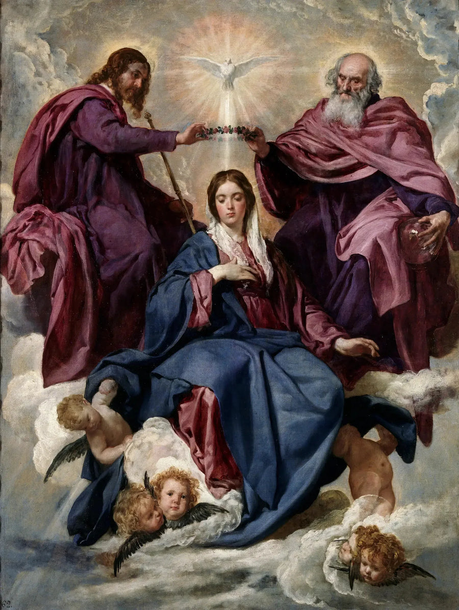 Kroningen af Jomfruen - Diego Velázquez