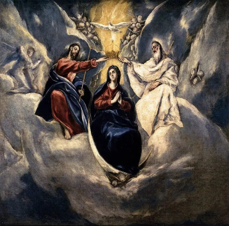 Jomfruens Kroning - El Greco