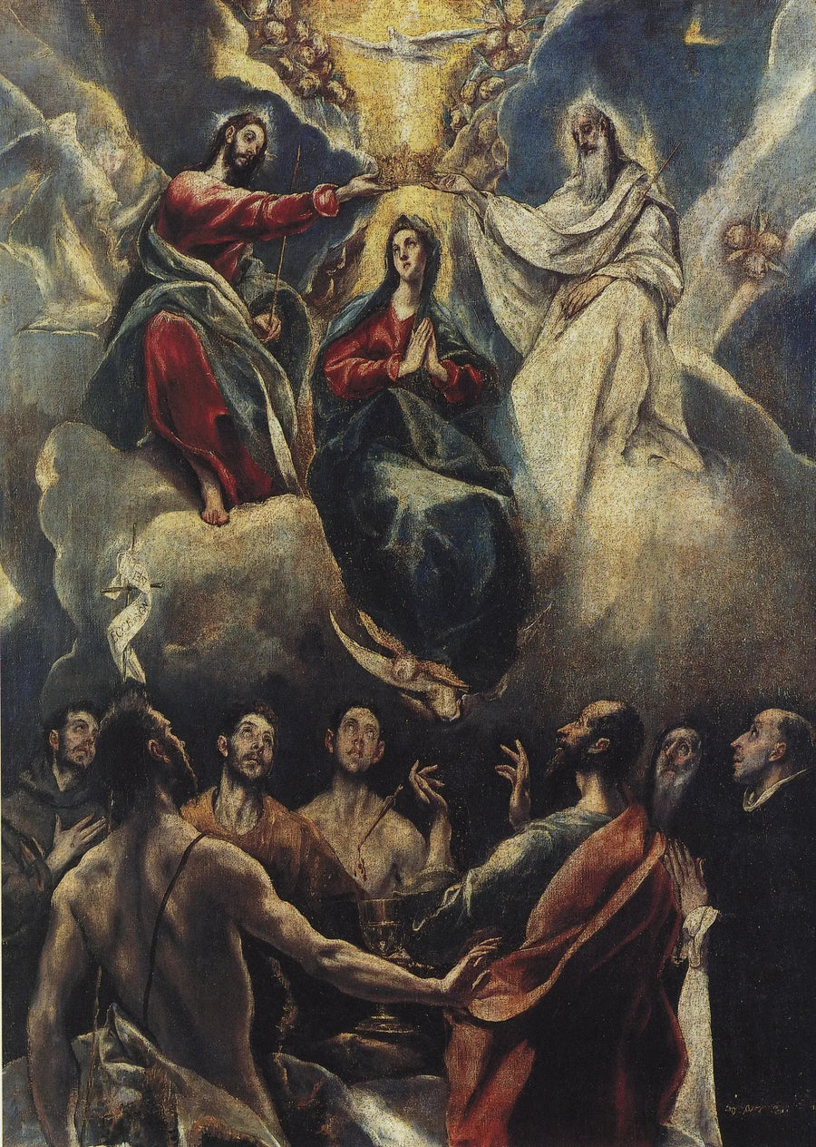 Jomfruens Kroning - El Greco