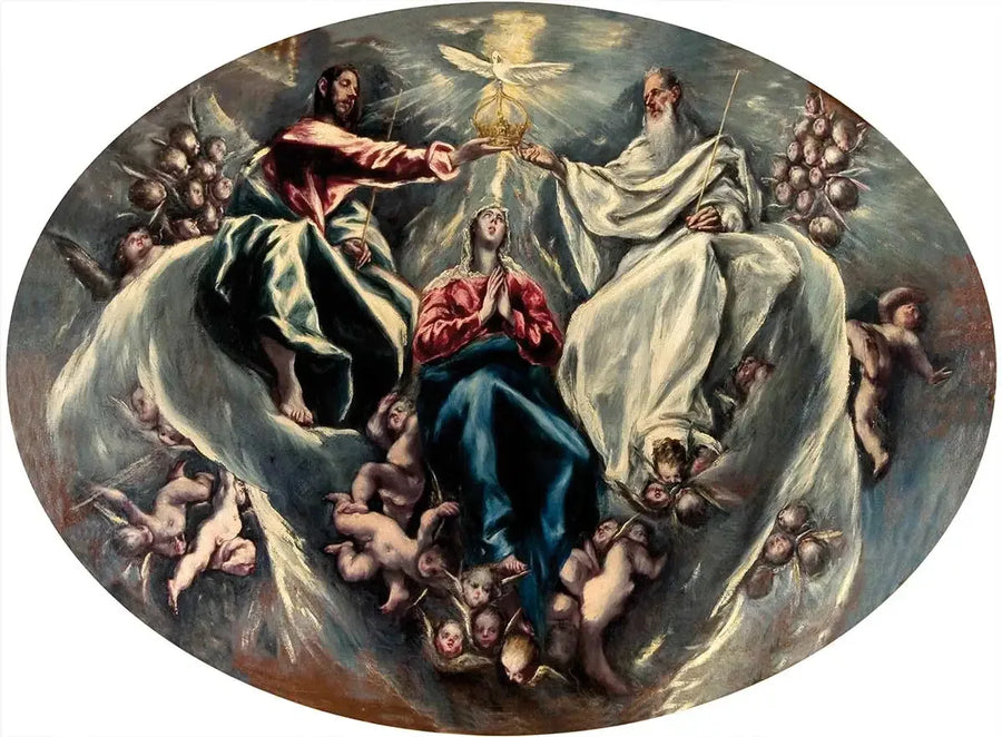 Jomfruens Kroning - El Greco