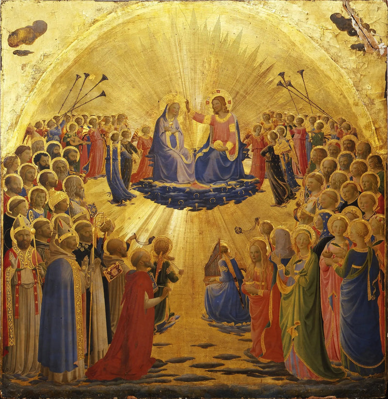 Jomfru Marias Kroning - Fra Angelico