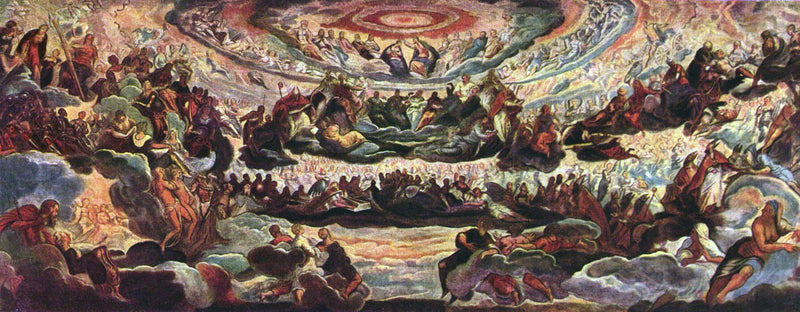 Jomfruens Kroning - Jacopo Tintoretto