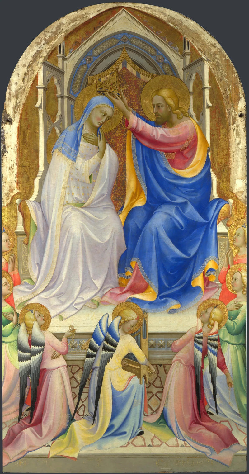 Jomfru Marias Kroning - Lorenzo Monaco