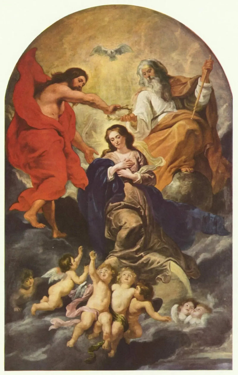 Jomfruens Kroning - Peter Paul Rubens