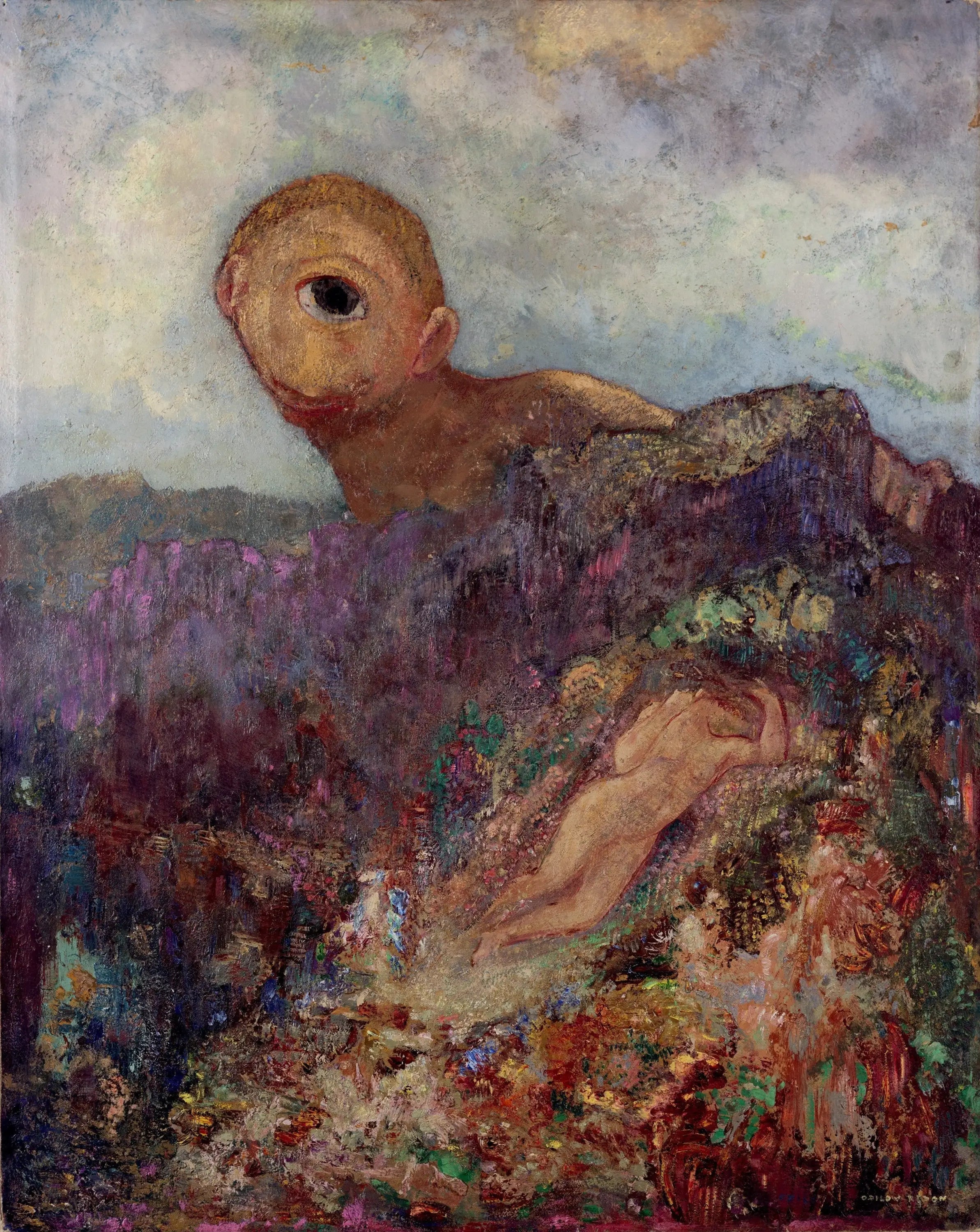 Le Cyclope - Odilon Redon image 1 reproduction d’œuvre d’art à l’huile