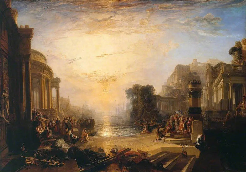 Den Karthagiske Imperiums Nedgang - J. M. W. Turner