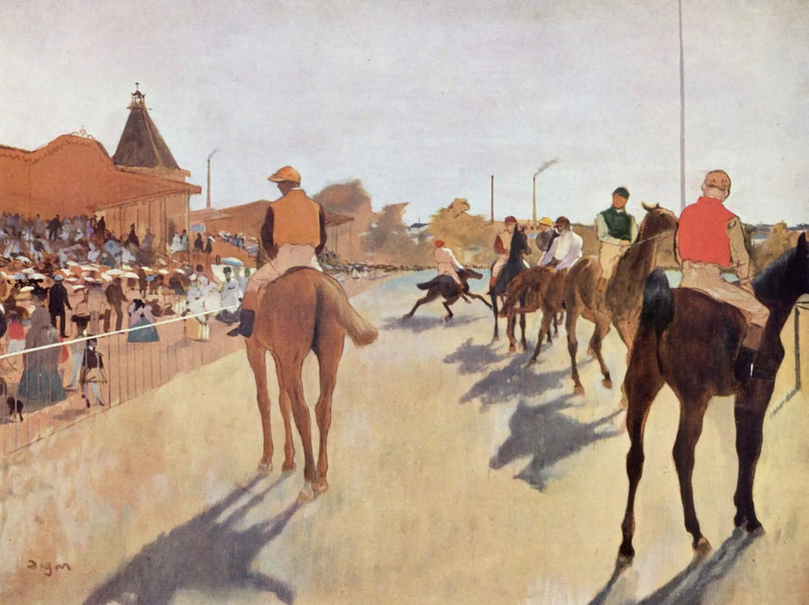 Paraden - Edgar Degas