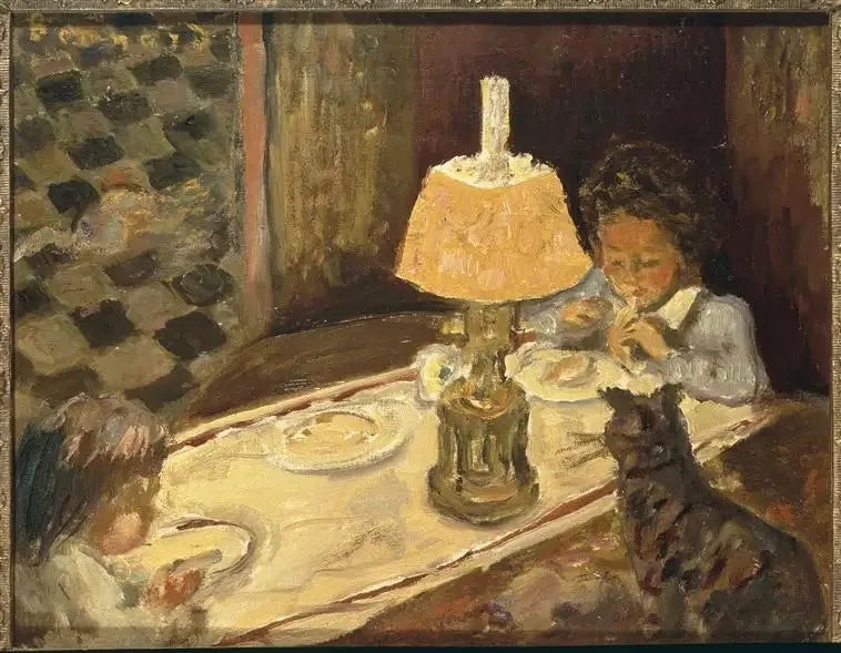 børnenes frokost - Pierre Bonnard