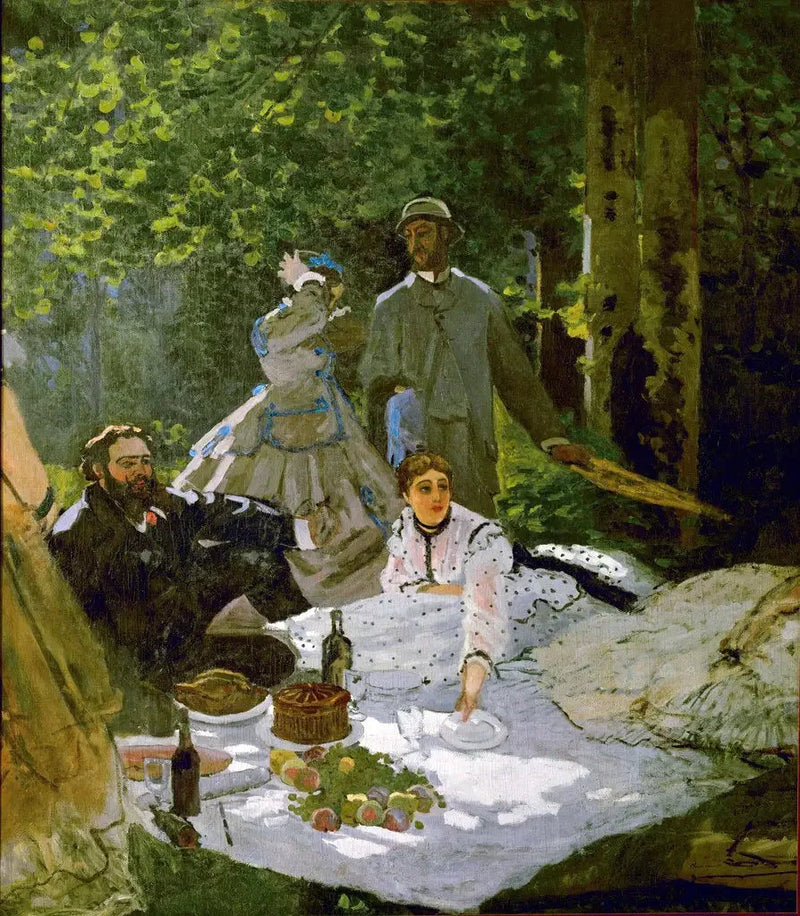 Frokost på græsset - Claude Monet