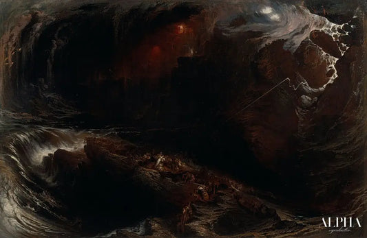 Le Déluge - John Martin - Reproductions de tableaux et peintures haut de gamme