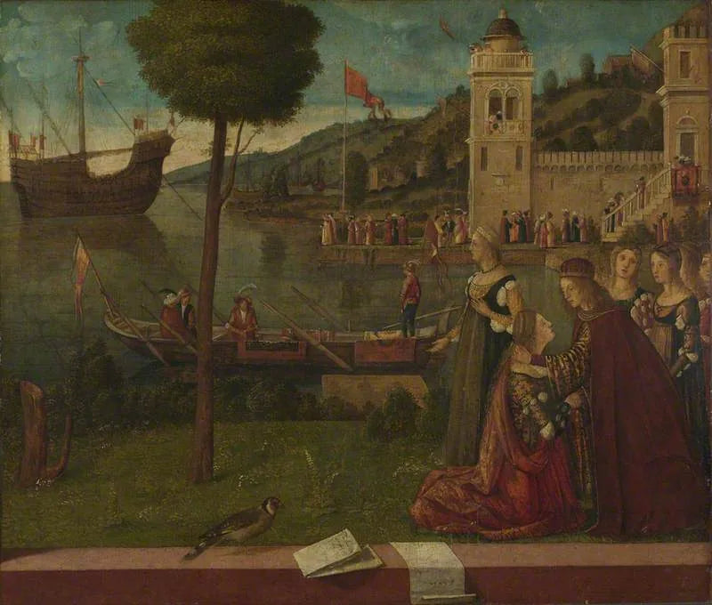 Ceyx' Afrejse - Vittore Carpaccio