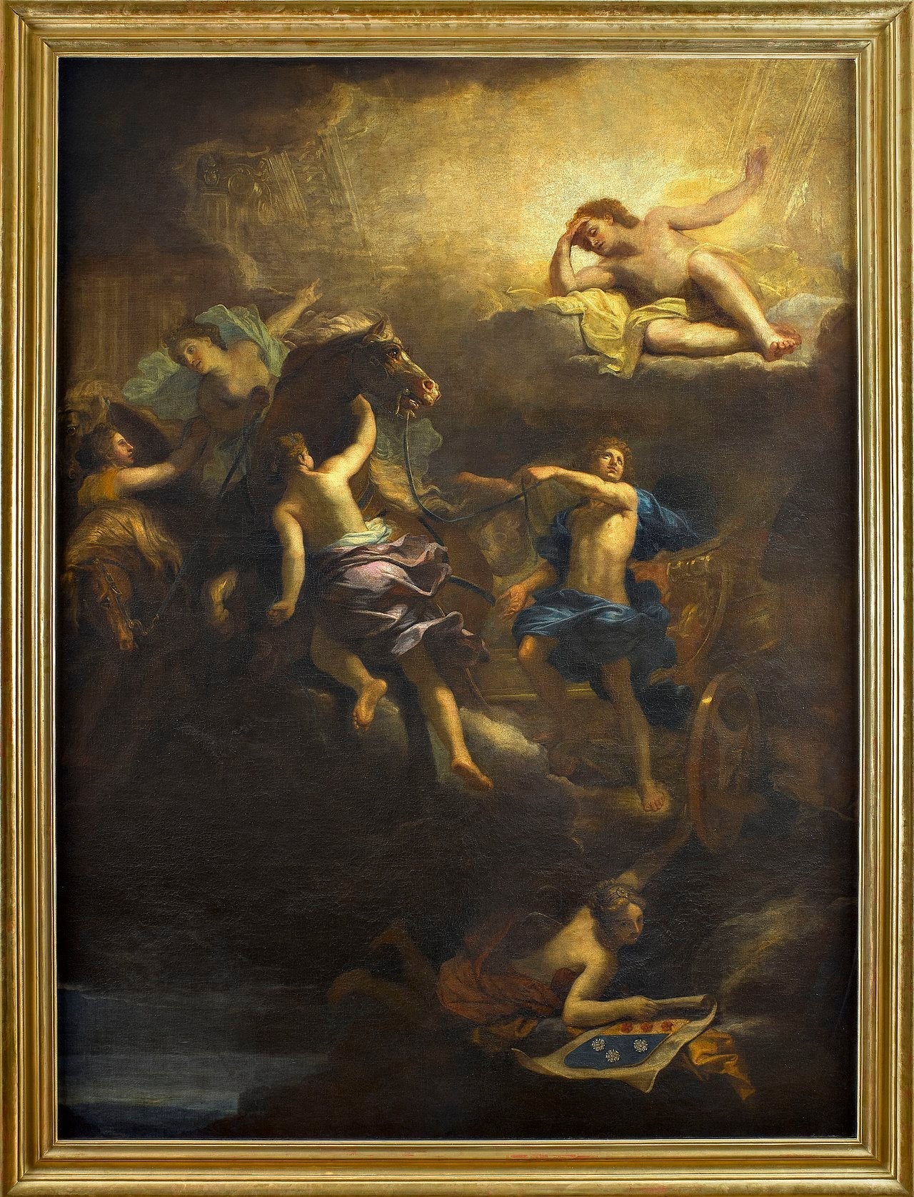 Le départ de Phaéton - Jean-Baptiste Jouvenet - Alpha Reproduction